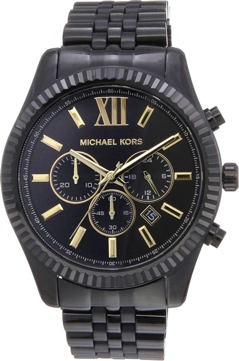 black gold michael kors lexington